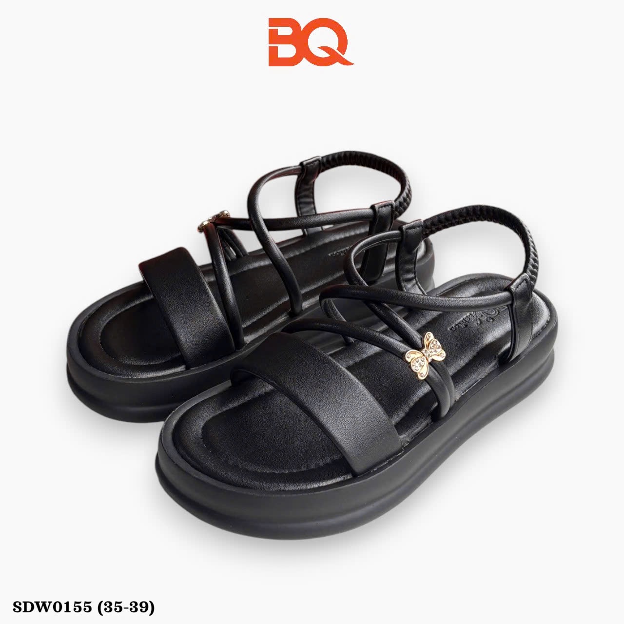Sandal nữ BQ SDW0155.DEN