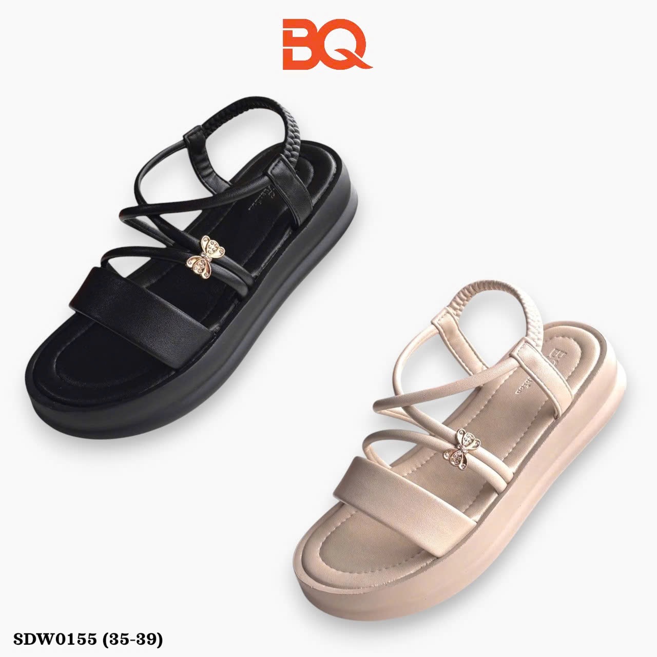 Sandal nữ BQ SDW0155.KEM