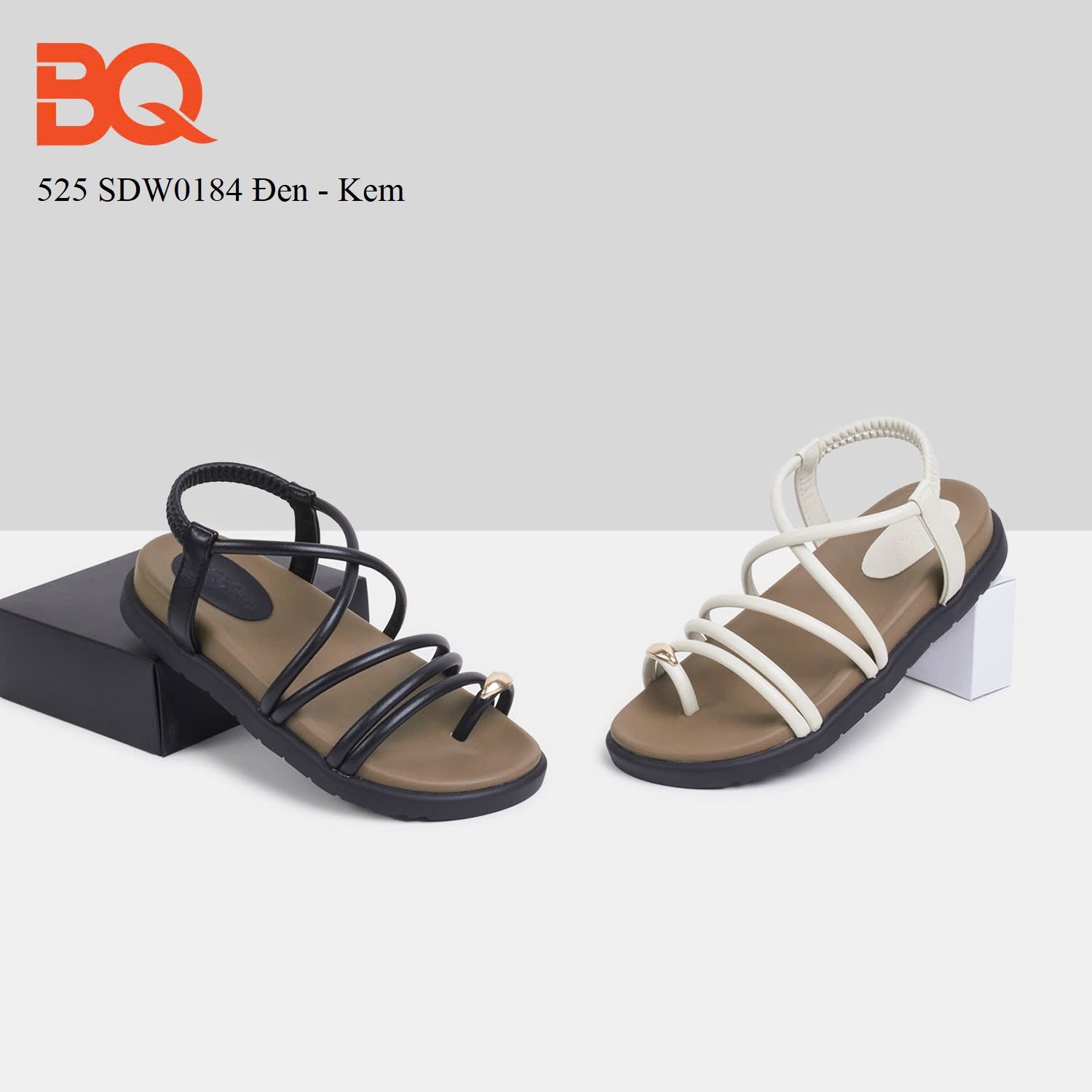 Sandal nữ BQ SDW0184.KEM