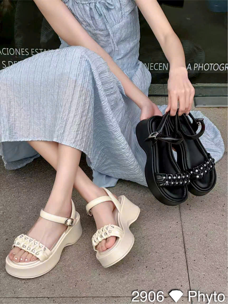 Sandal xuồng 2906.KEM