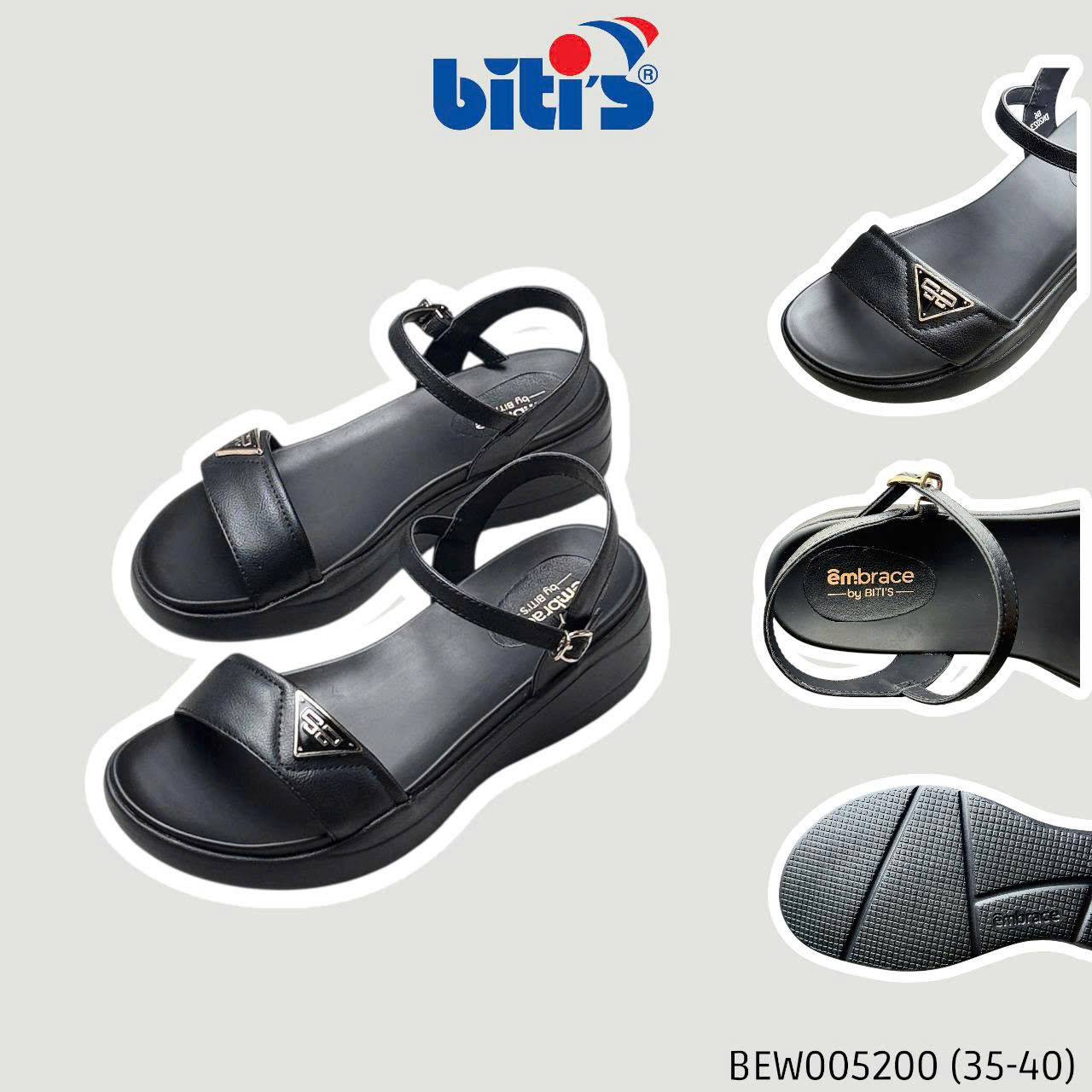 Sandal xuồng nữ BITIS BEW005200.DEN