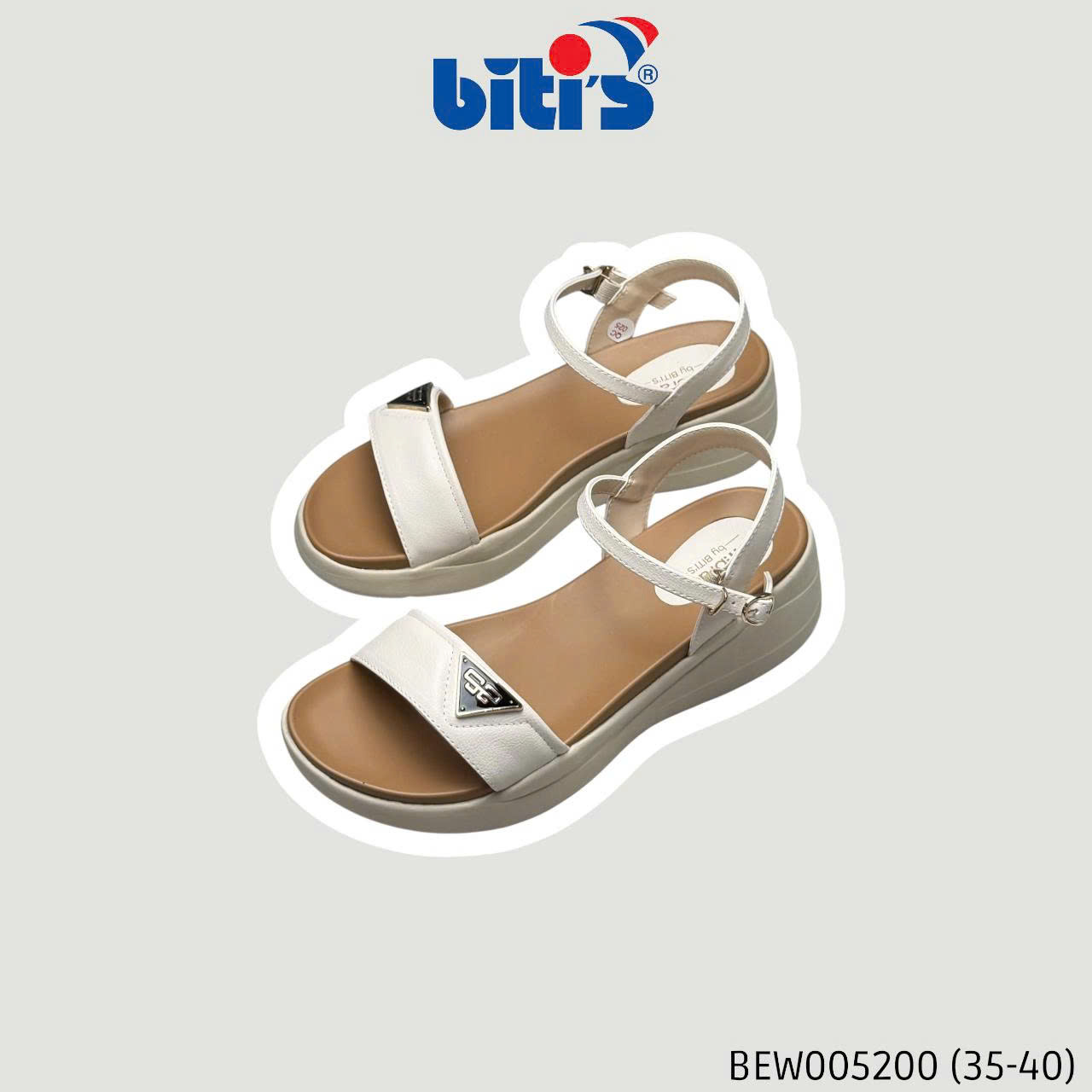 Sandal xuồng nữ BITIS BEW005200.KEM