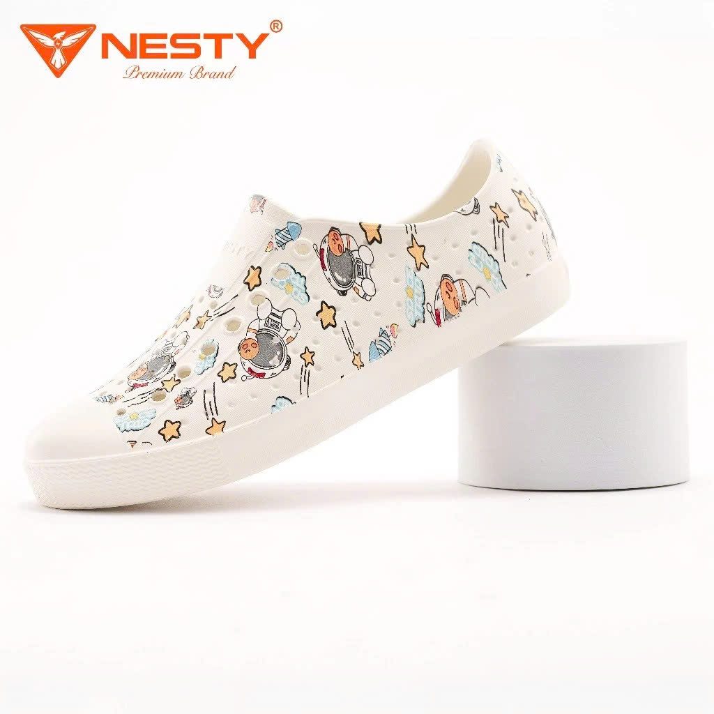 Giày Snesker in hoạ tiết NESTY NE40-1.KEM