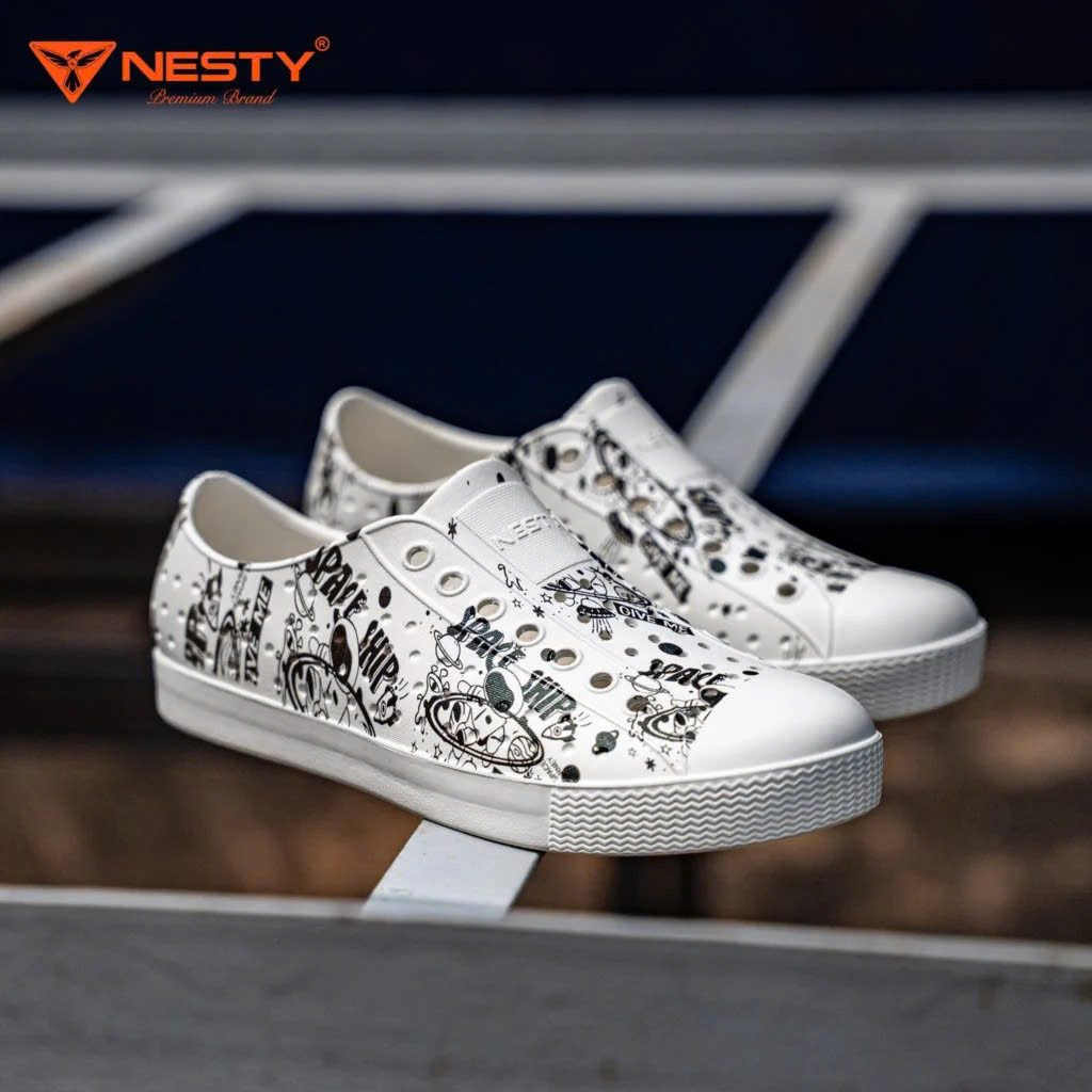 Giày Snesker in hoạ tiết NESTY NE40-9.KEM