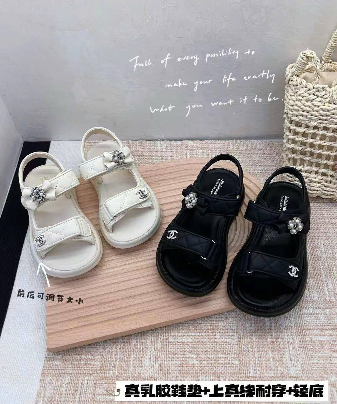 Sandal bé gái 26809-1(32-37).DEN
