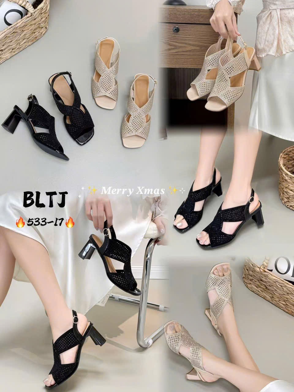 Sandal nữ 65830.KEM