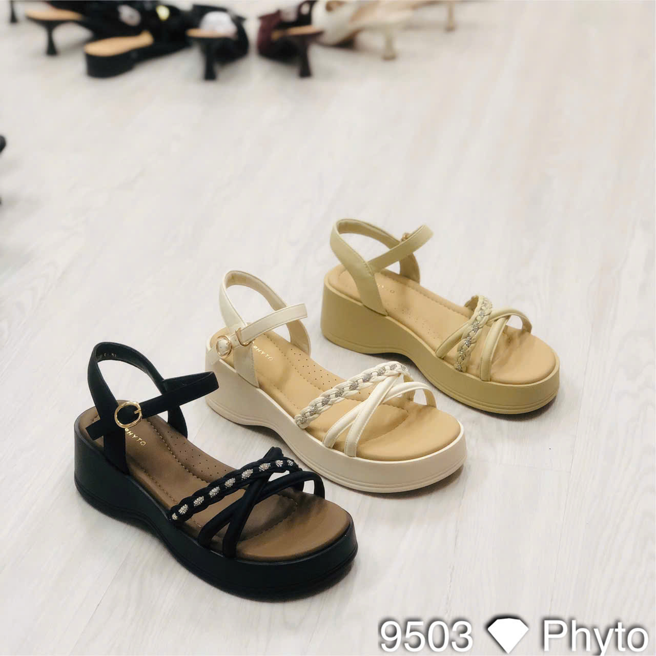 Sandal nữ PHYTO 9503.DEN
