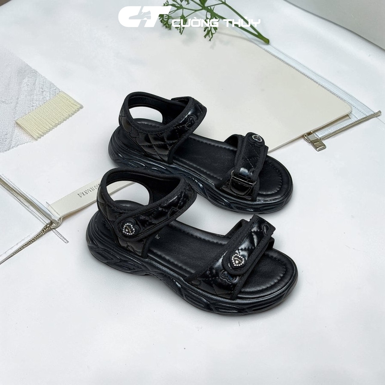 Sandal bé gái FL-3157(34-39).DEN