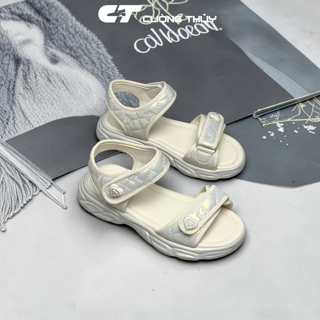 Sandal bé gái FL-3157(34-39).KEM