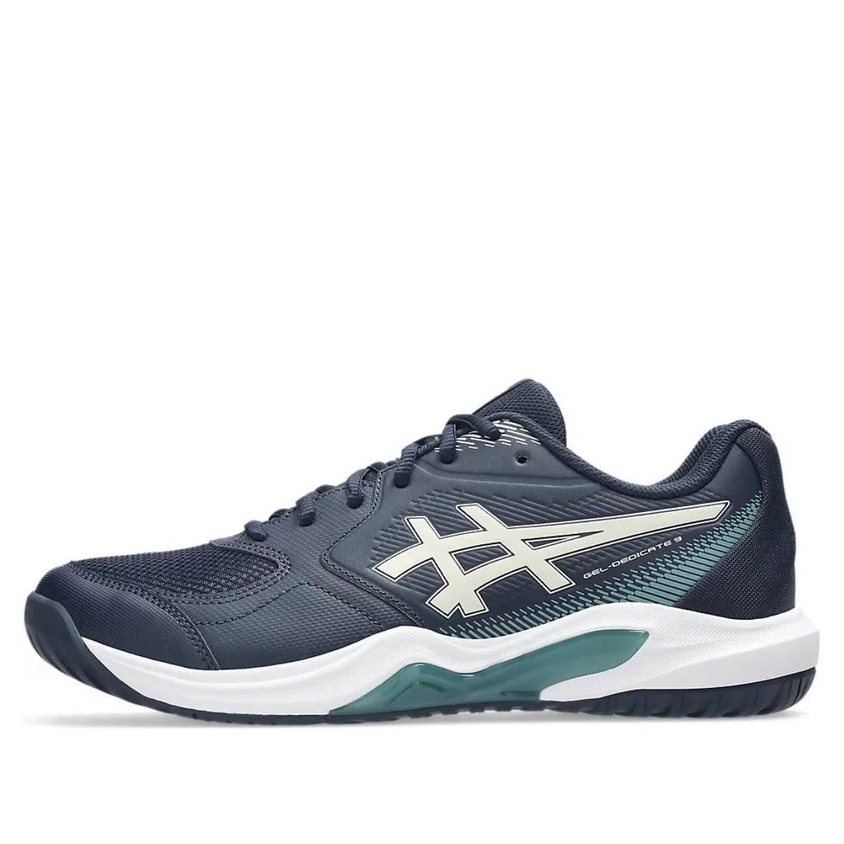 Giày Tennis/Pickleball Asics Gel Dedicate 9 Wide 'Midnight/Oatmeal' 1041A544-400.XNH