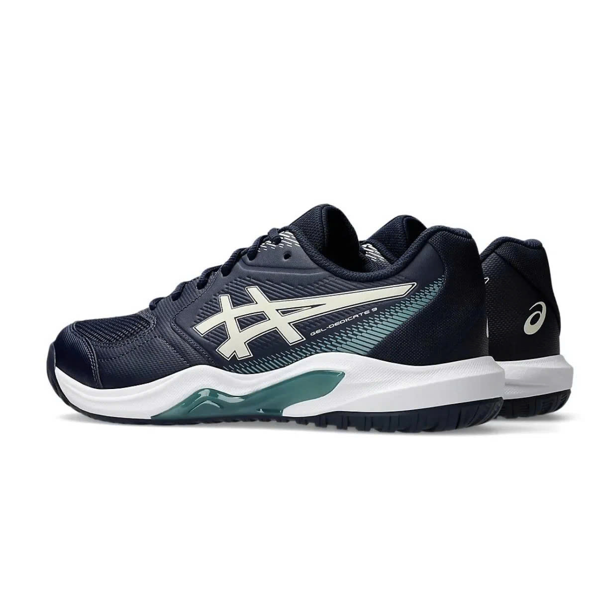 Giày Tennis/Pickleball Asics Gel Dedicate 9 Wide 'Midnight/Oatmeal' 1041A544-400.XNH