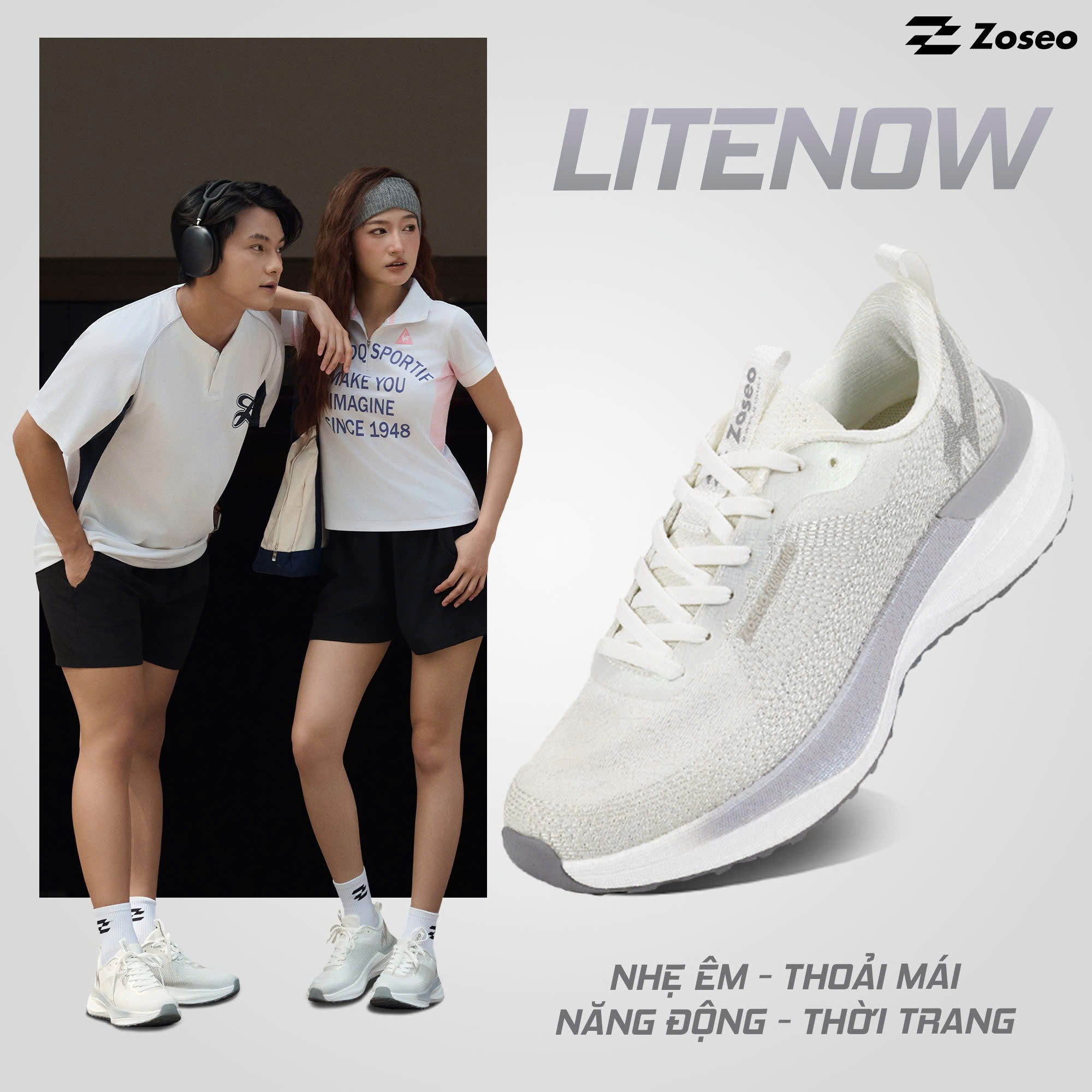 Giày thể thao nam ZOSEO LITENOW.TRG