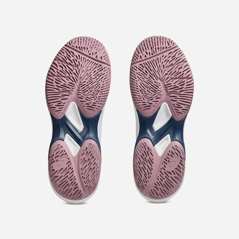 Giày Tenis/Pickleball Nữ Asic Game FF White/Calm Indigo 1042A281-104