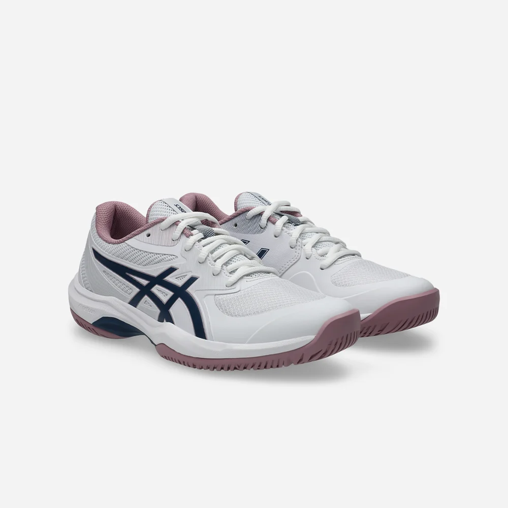Giày Tenis/Pickleball Nữ Asic Game FF White/Calm Indigo 1042A281-104