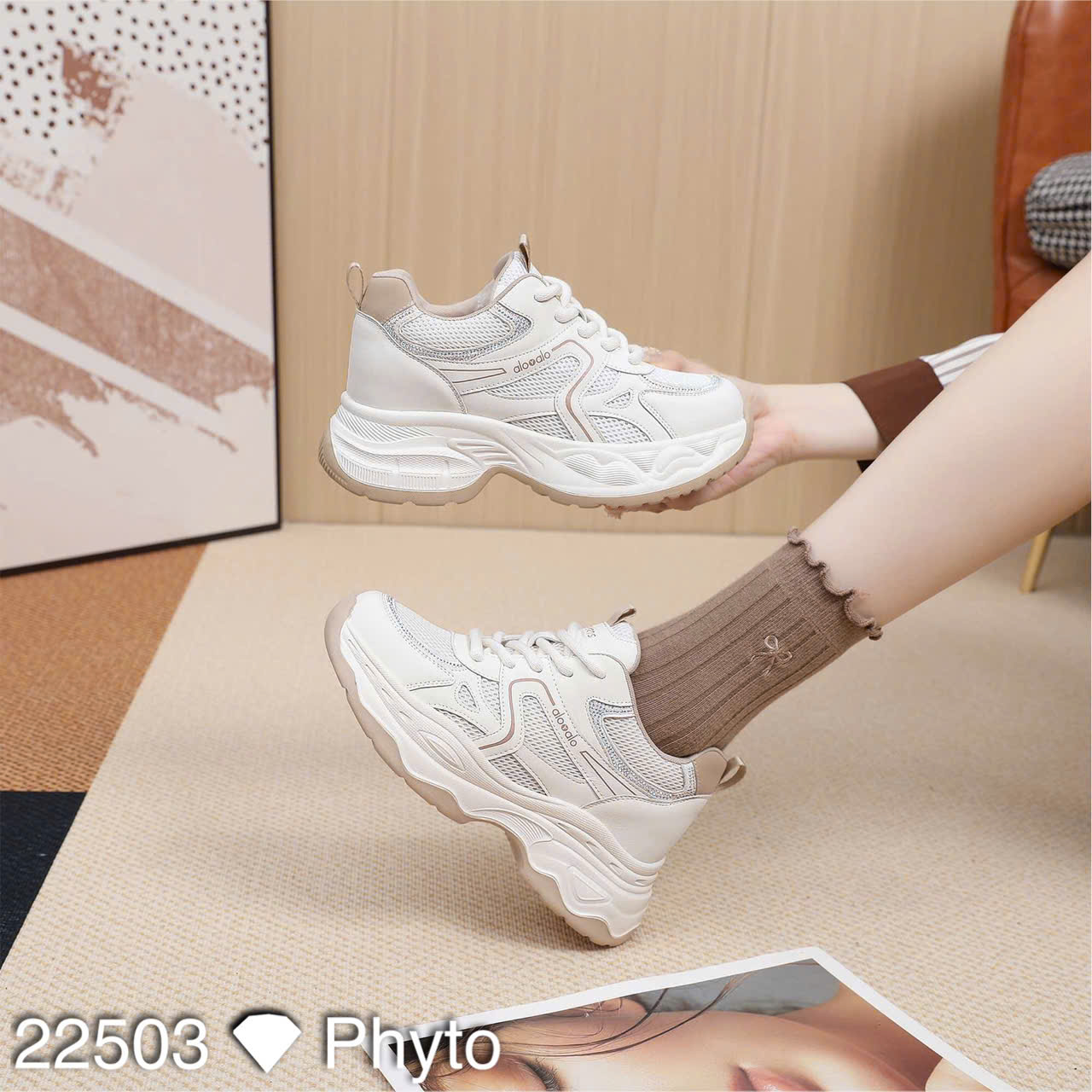 Giày thể thao nữ PHYTO 22503.KEM