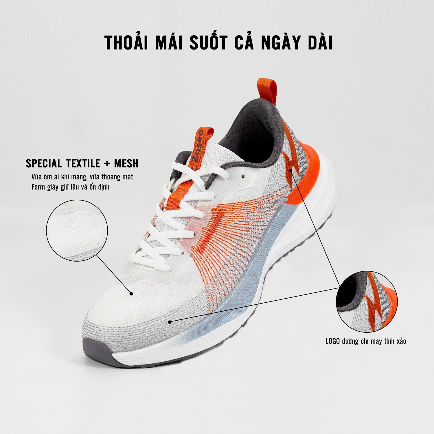 Giày thể thao nữ ZOSEO LITENOW.CAM