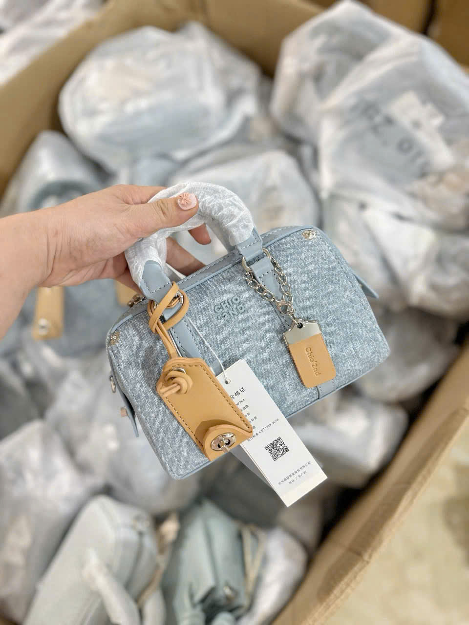 TUW Chio trống denim HS019.XDG