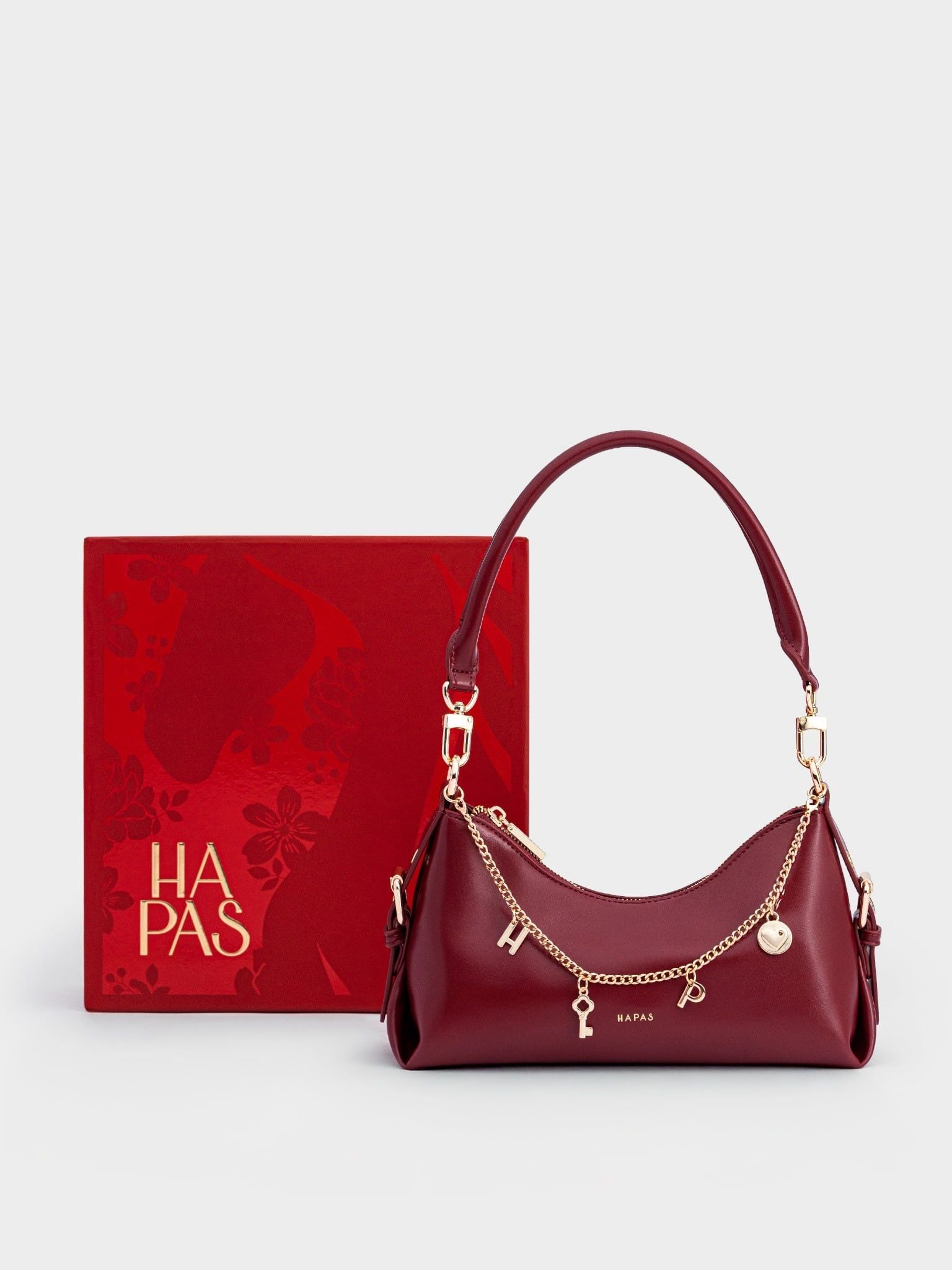 Túi Đeo Vai Ruby Lock Charm Size 26