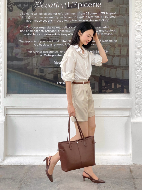 Túi HAPAS Tote Đai Ngang IVY Size 34