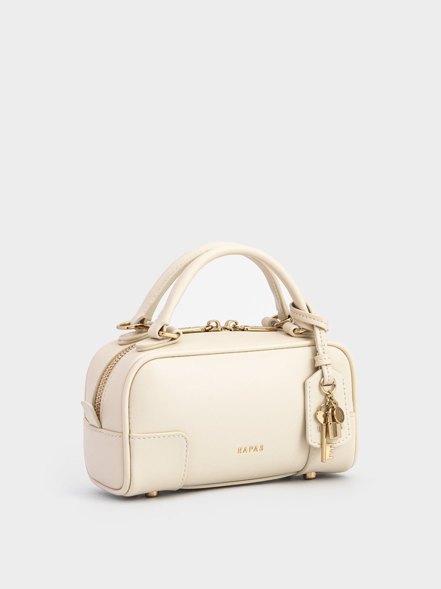 Túi Xách Tay Mini Dáng Hộp Lock Chic Size 19