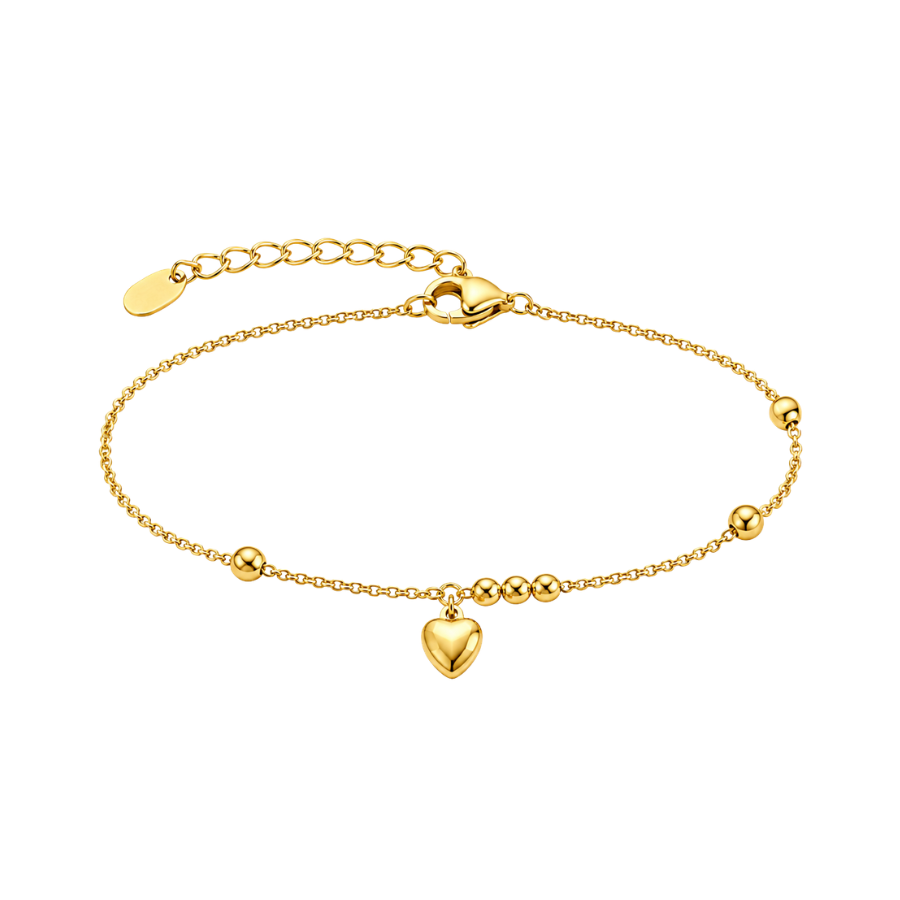 Lắc chân HEART LOCKET ổ khóa tim