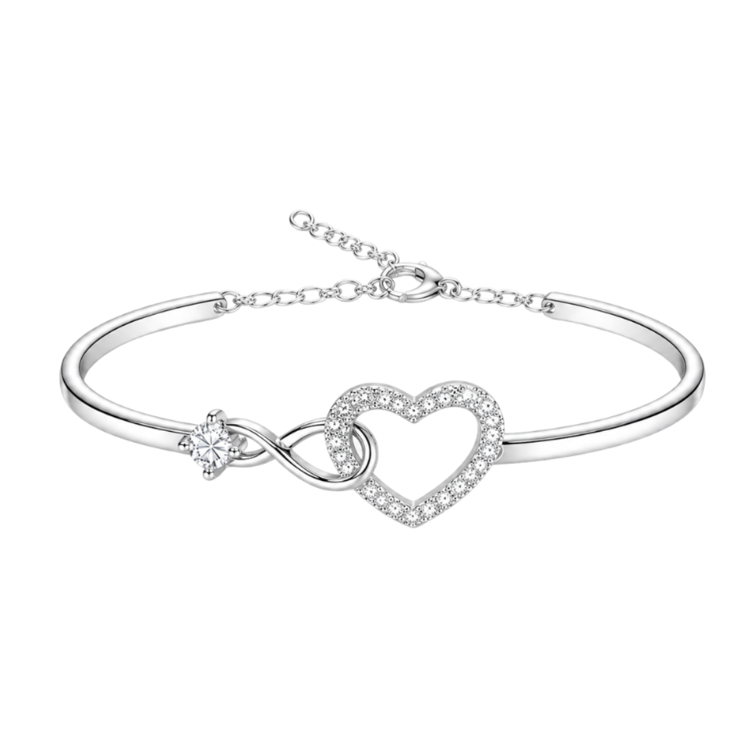 Vòng tay CUFF INVY trái tim vô cực