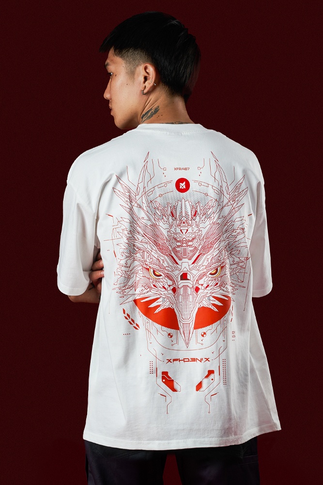 XFIRE XPHOENIX TSHIRT IN WHITE