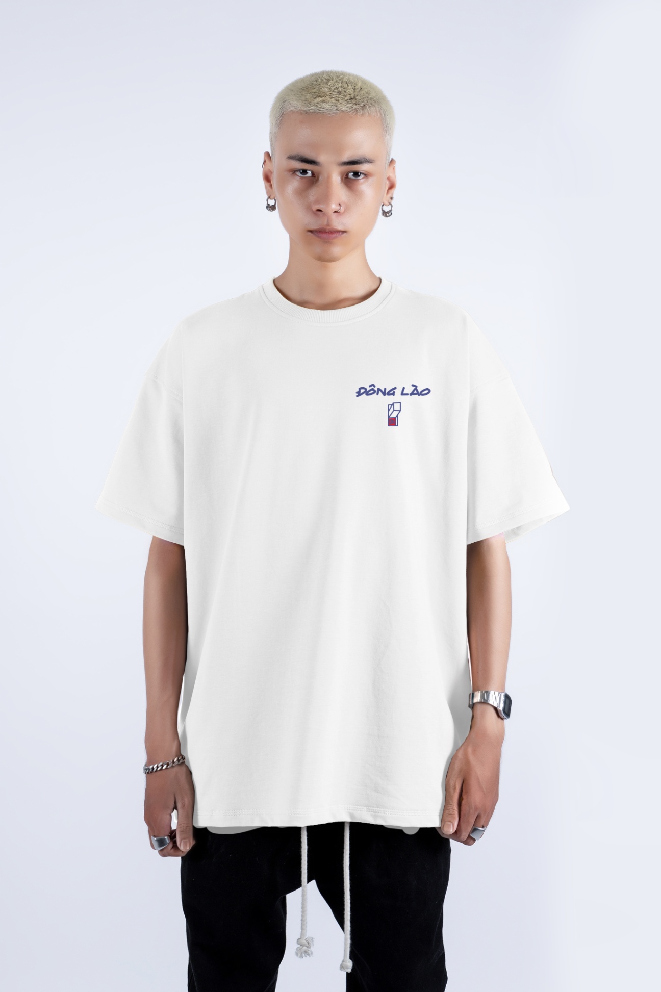 XFIRE ĐÔNG LÀO TSHIRT IN WHITE