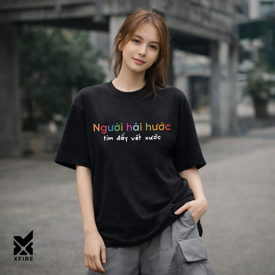Áo Thun Quote Người Hài Hước Tim Đầy Vết Xước Nam Nữ Unisex Oversized Cotton 100% Xfire Vietnam