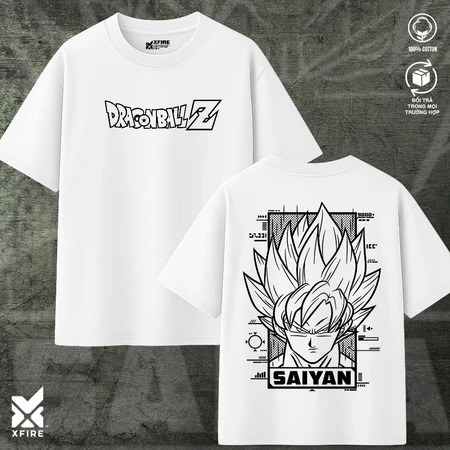 Áo Thun 7 Viên Ngọc Rồng Dragonball, Super Saiyan, Songoku ATT0603202501 100% Cotton, Nhiều Màu