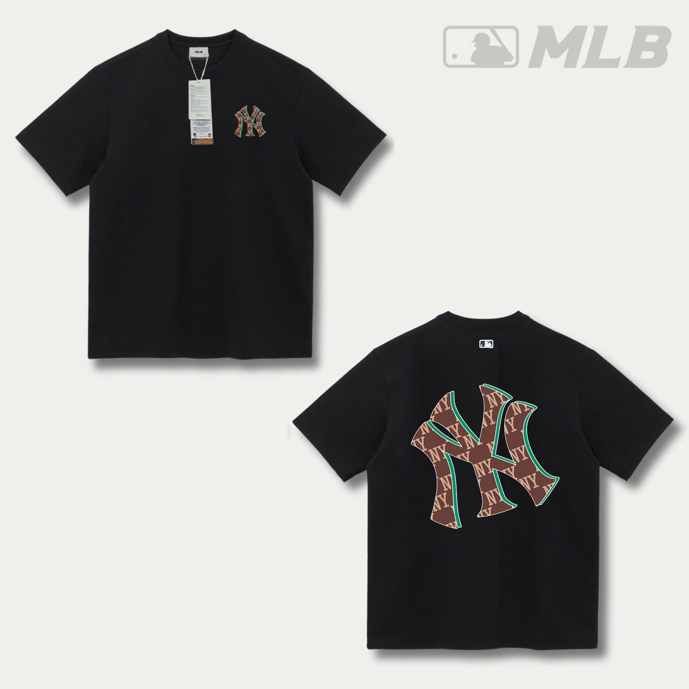 Áo Thun MLB NY Full Tem Tag Mẫu 3