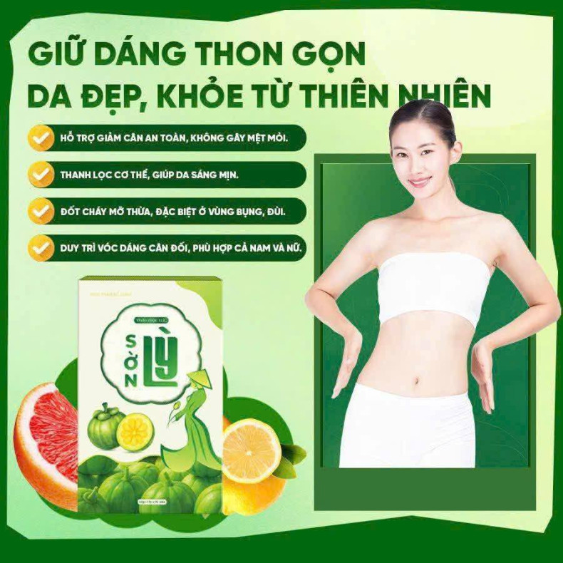 Giảm Cân Sờn Lỳ Tiến Hạnh - Hộp 30 Viên