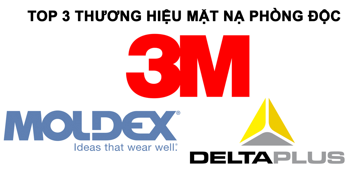 TOP 3 HÃNG MẶT NẠ PHÒNG ĐỘC PHỔ BIẾN NHẤT