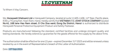 Thành Tích ITC: Nhà Phân Phối Chính Hãng Honeywell, Đảm Bảo Chất Lượng Xây Dựng