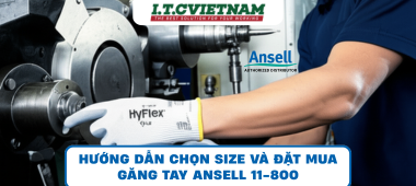 Hướng Dẫn Chọn Size Và Đặt Mua Găng Tay Ansell 11-800 Đơn Giản