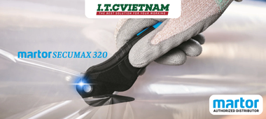 Tính Năng Secumax 320: Lưỡi Giấu Kín, Cắt Màng Nhựa An Toàn
