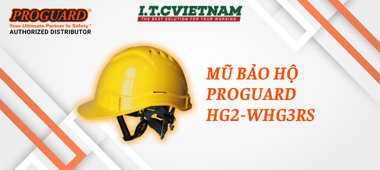 Mũ Bảo Hộ Proguard HG2-WHG3RS: Bảo Vệ Tối Ưu Cho Công Việc Trên Cao Với Hệ Thống Thông Gió