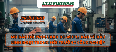 Mũ bảo hộ Proguard BC-WHPL: Bảo vệ đầu linh hoạt trong môi trường công nghiệp