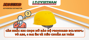 Cân nhắc khi chọn mũ bảo hộ Proguard BC1-WHPL
