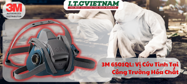 3M 6501QL: Vị Cứu Tinh Tại Công Trường Hóa Chất