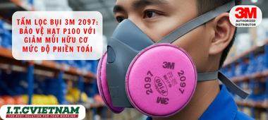 Tấm Lọc Bụi 2097: P100 Với Giảm Mùi Hữu Cơ