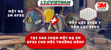 Tại Sao Chọn Mặt Nạ 3M HF52 Cho Môi Trường Hàn?