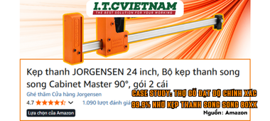 Case Study: Kẹp Thanh Song Song 80XX Jorgensen