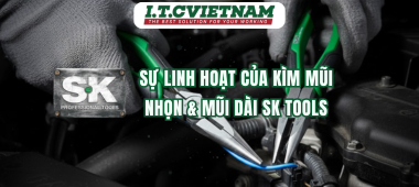 Sự Linh Hoạt Của Kìm Mũi Nhọn Và Kìm Mũi Dài SK Tools