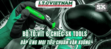 Bộ tô vít 6 chiếc SK Tools đáp ứng mọi tiêu chuẩn vặn xuống
