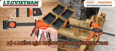 Phụ kiện kẹp nhanh: Bộ đệm 4 miếng Jorgensen 7268