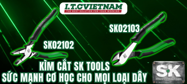 Kìm cắt SK Tools – Sức mạnh cơ học cho mọi loại dây