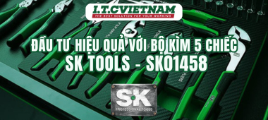 Đầu tư hiệu quả với Bộ kìm 5 chiếc SK Tools – SK01458