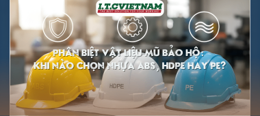 Phân biệt vật liệu mũ bảo hộ: Khi nào chọn nhựa ABS, HDPE hay PE?