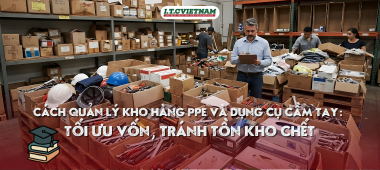 Cách quản lý kho hàng PPE và dụng cụ cầm tay